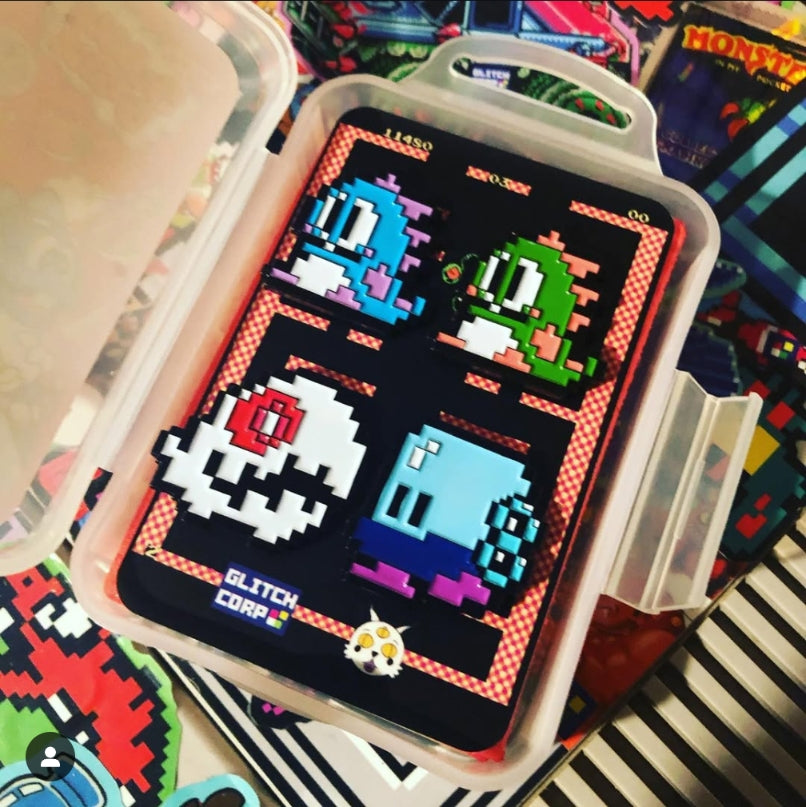 Bubble Bobble pin set (Dead stock)